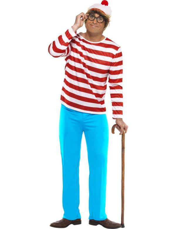 Waar Is Wally Man Kostuum