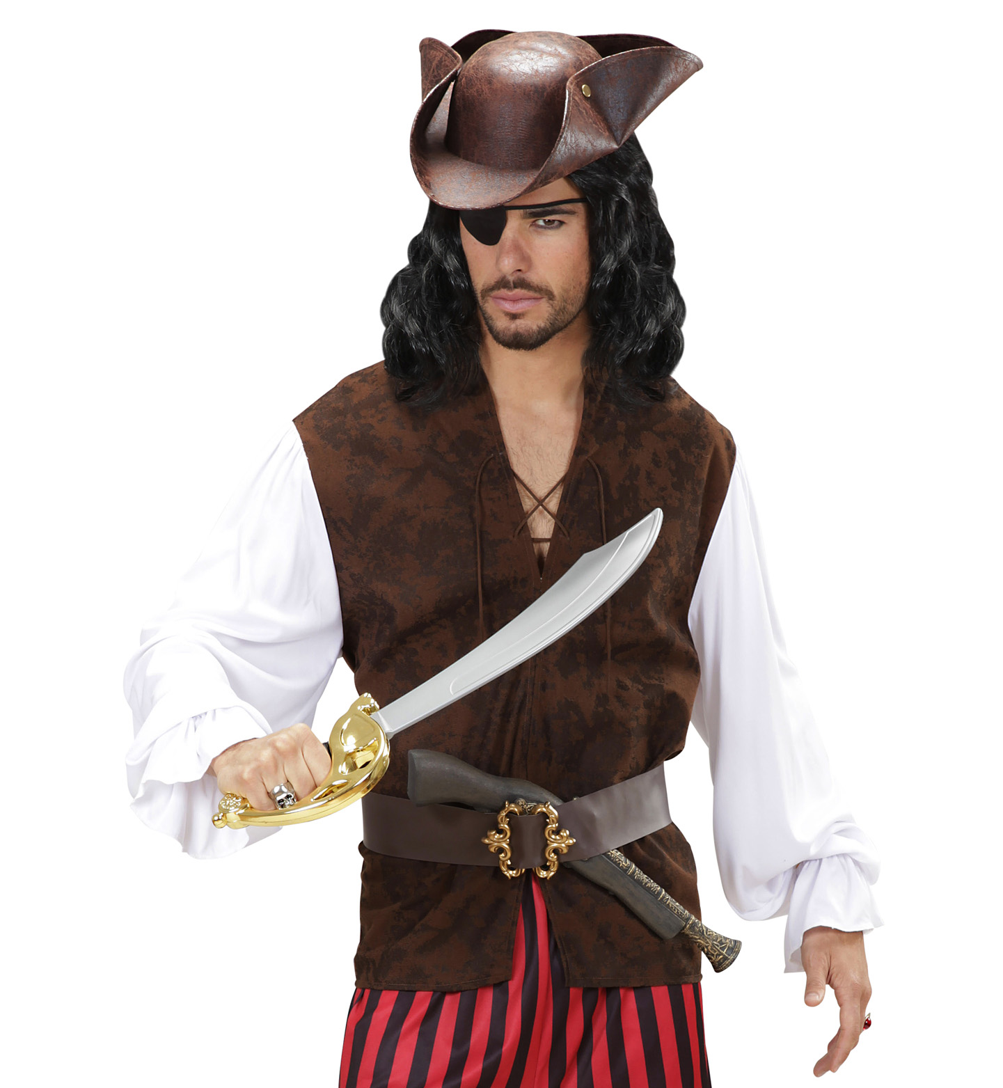 Piratenshirt Met Vest Man