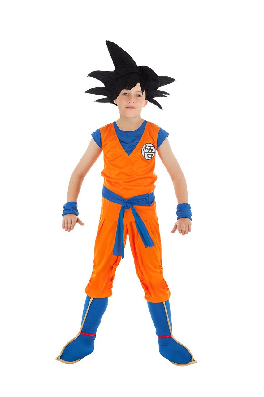 Goku Saiya Kind Jongen Kostuum