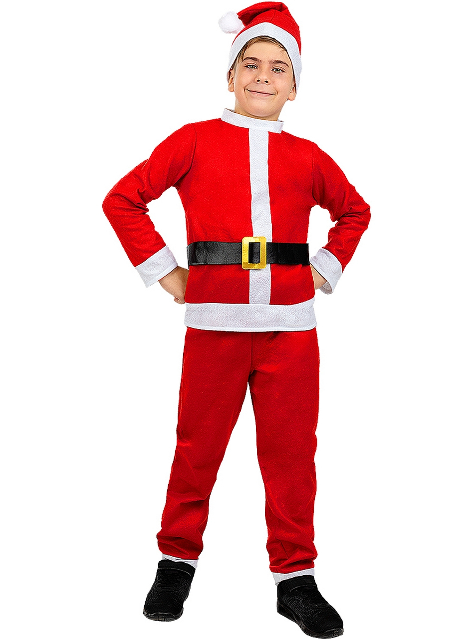 Santas Little Boy Sander Jongen Kostuum