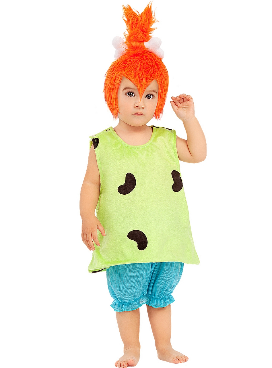 Kei-Schattige Pebbles Flintstone Meisje Kostuum