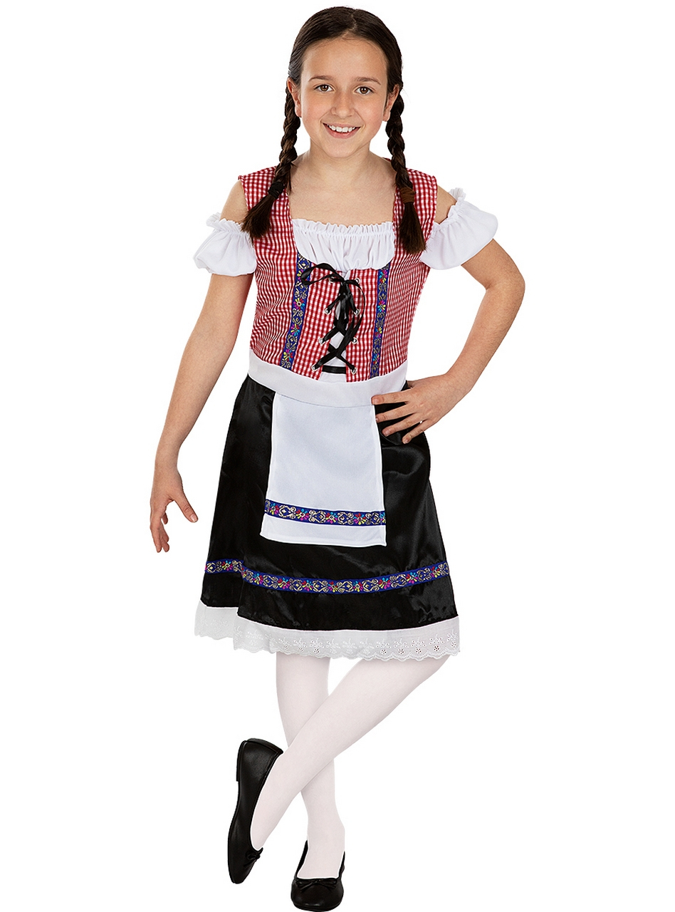 Alcoholvrijbiermeisje Oktoberfest Dirndl Kostuum