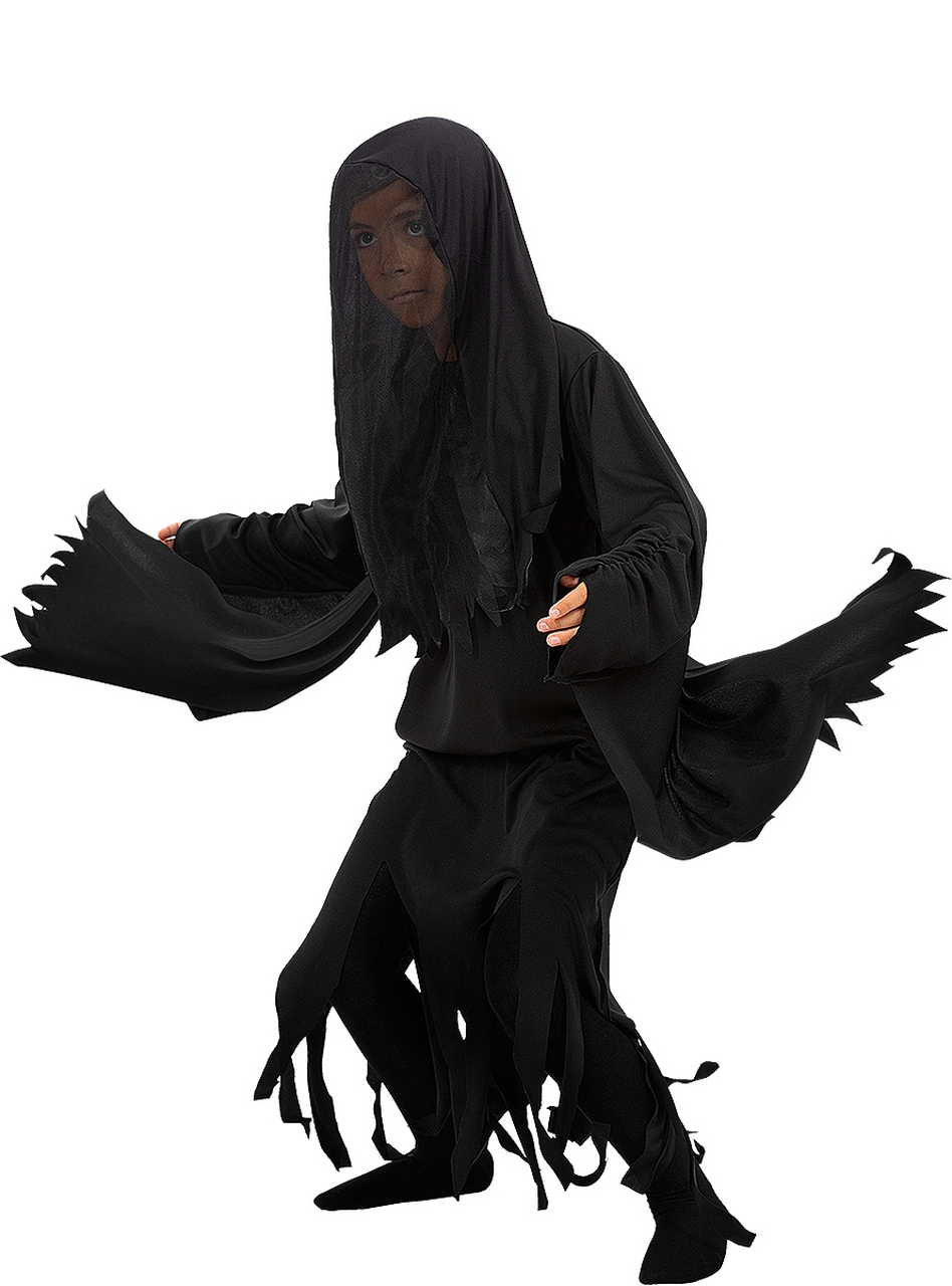 Hele Enge Dementor Harry Potter Jongen Kostuum