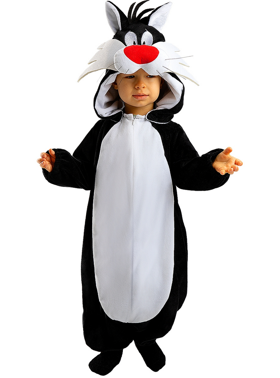 Sylvester De Kater Onesie Looney Tunes Kind Kostuum