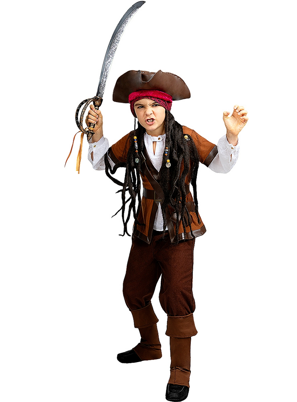 Jonge Piraat Jack Sparrow Jongen Kostuum