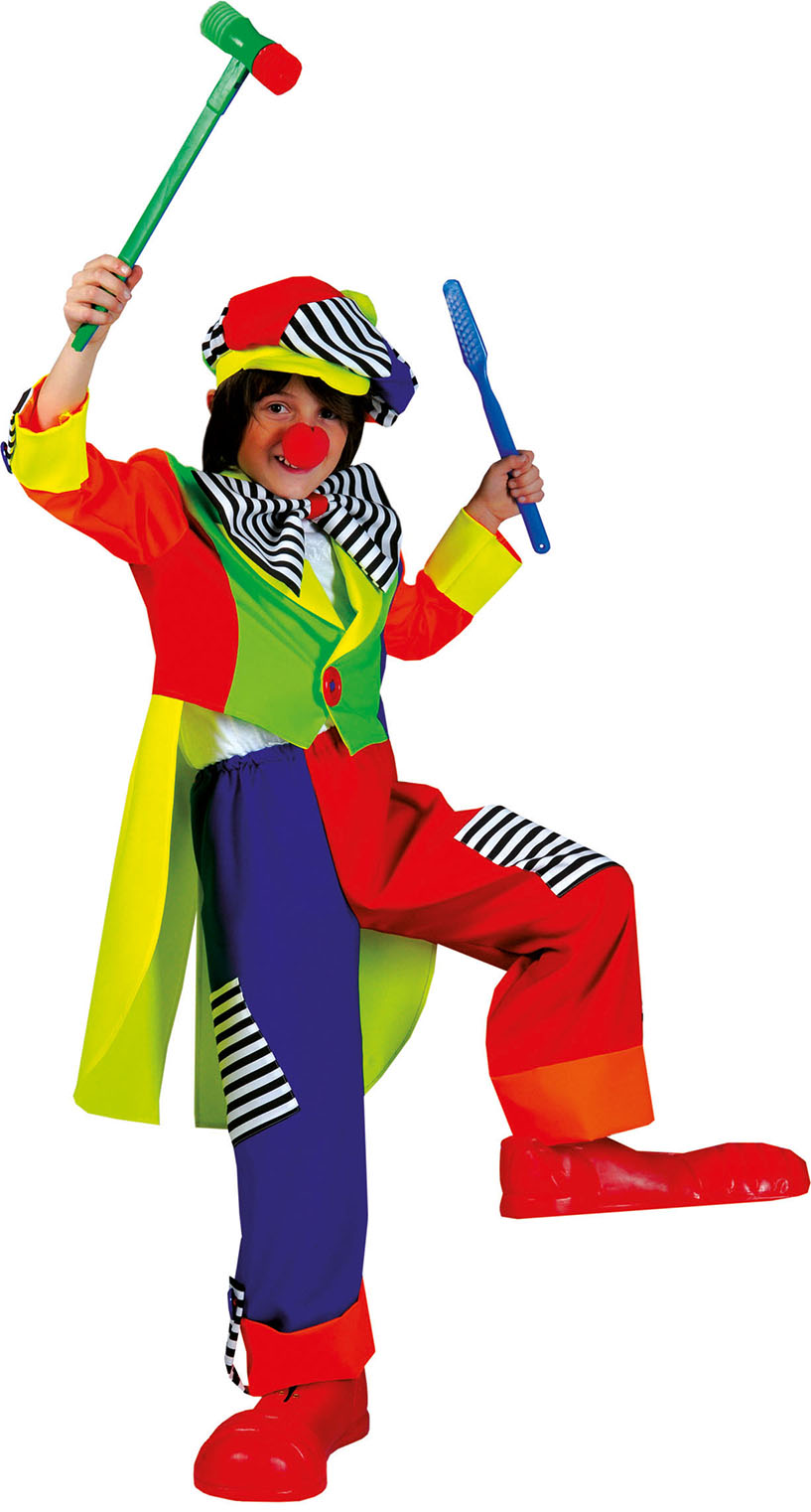 Olaffio Clown Jongen Kostuum