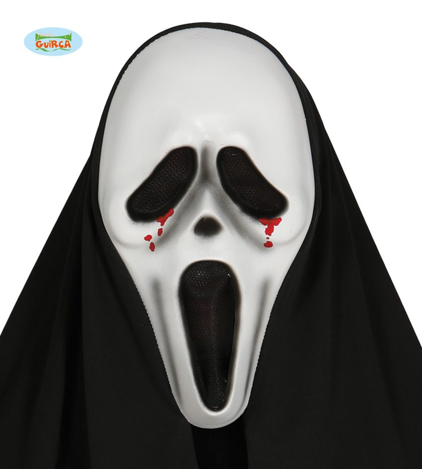 Scream Masker Met Kap