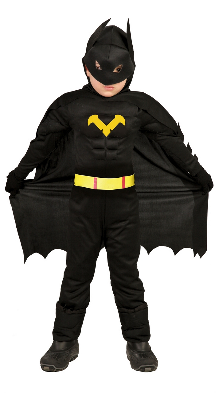 Batman Van Gotham Jongen Kostuum