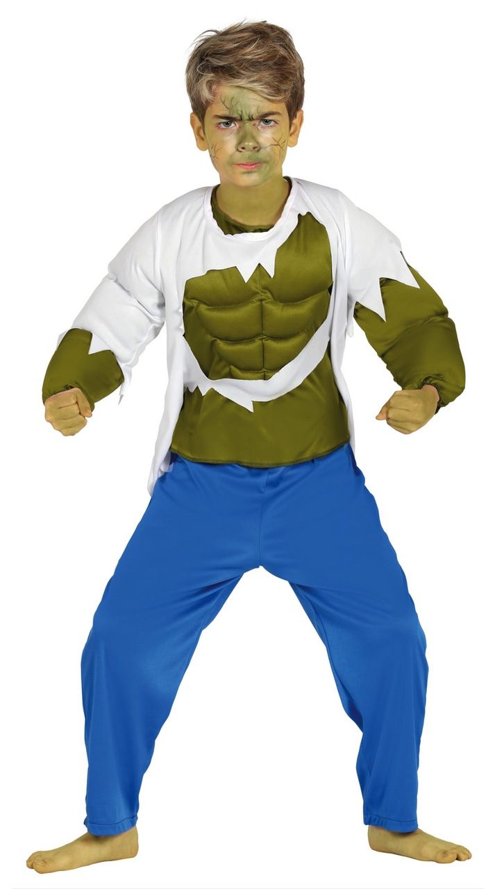 Shirt Te Klein Hulk Jongen Kostuum