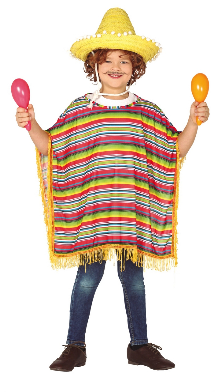 Mexicaanse Poncho Guadelajara Kind