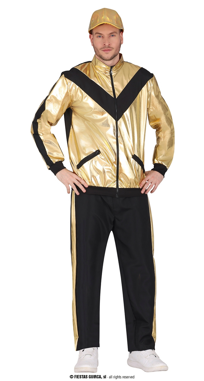 Golden Race Tracksuit Man Kostuum