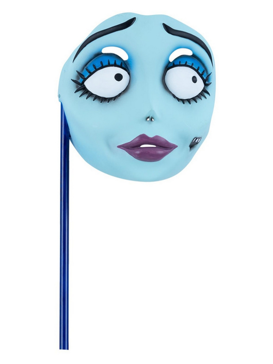 Blauw Aangelopen Spook Masker