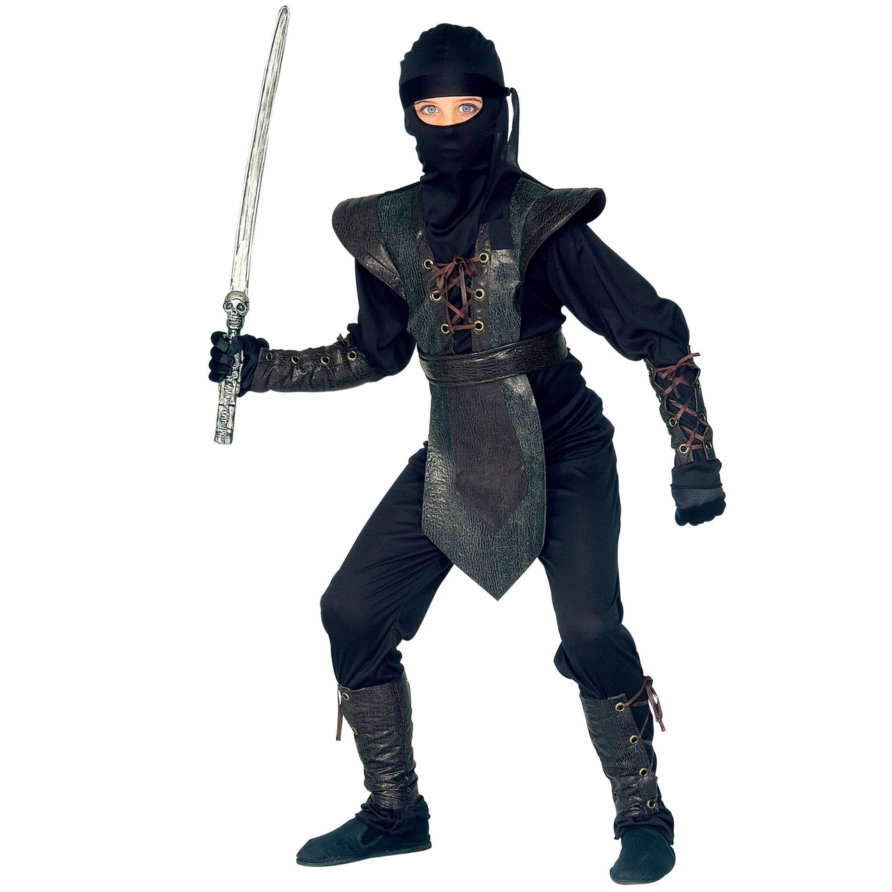 Zwarte Ninja Assault Kostuum Jongen