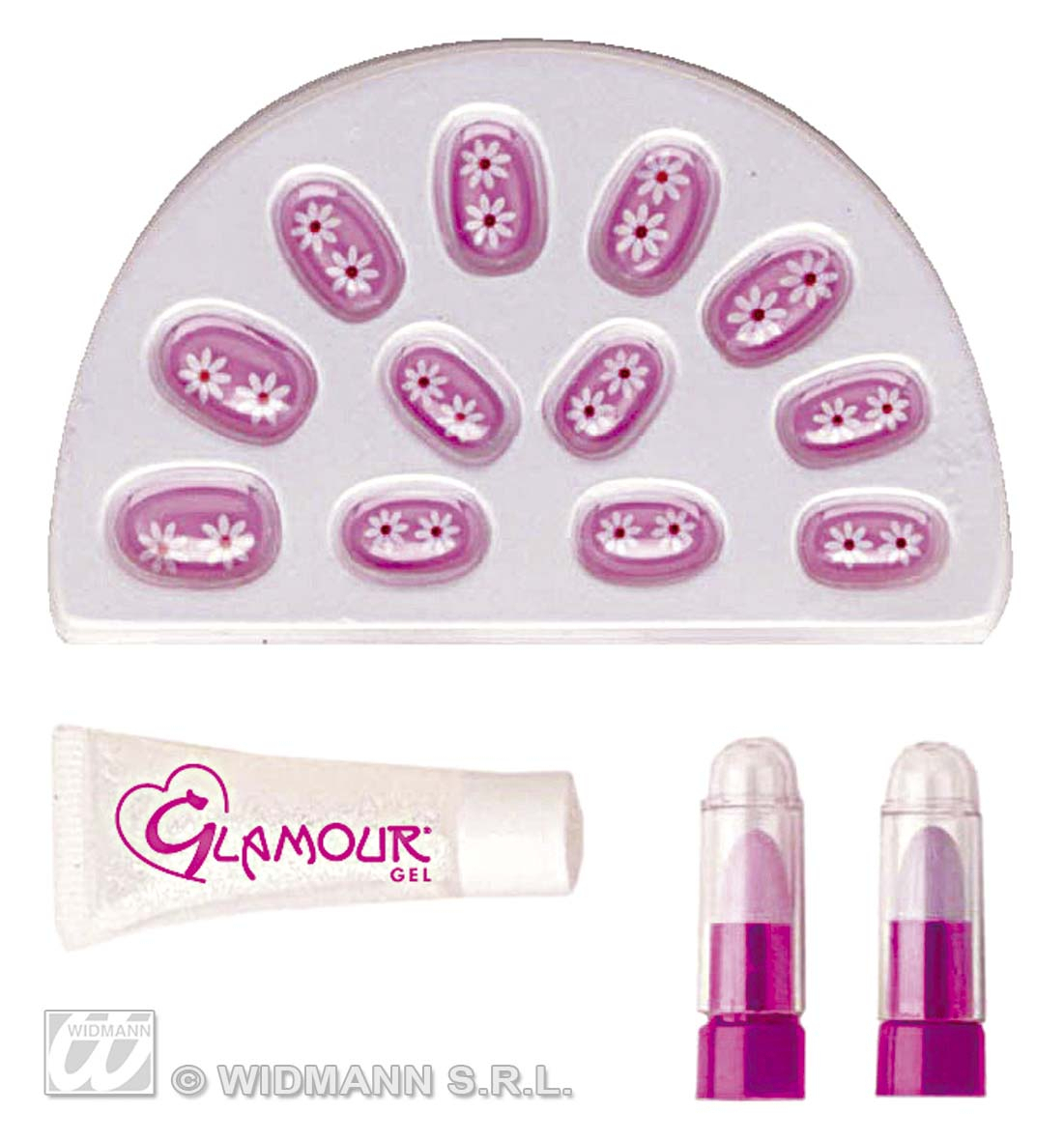 Glamour Girl Nagelset + Lippenstift