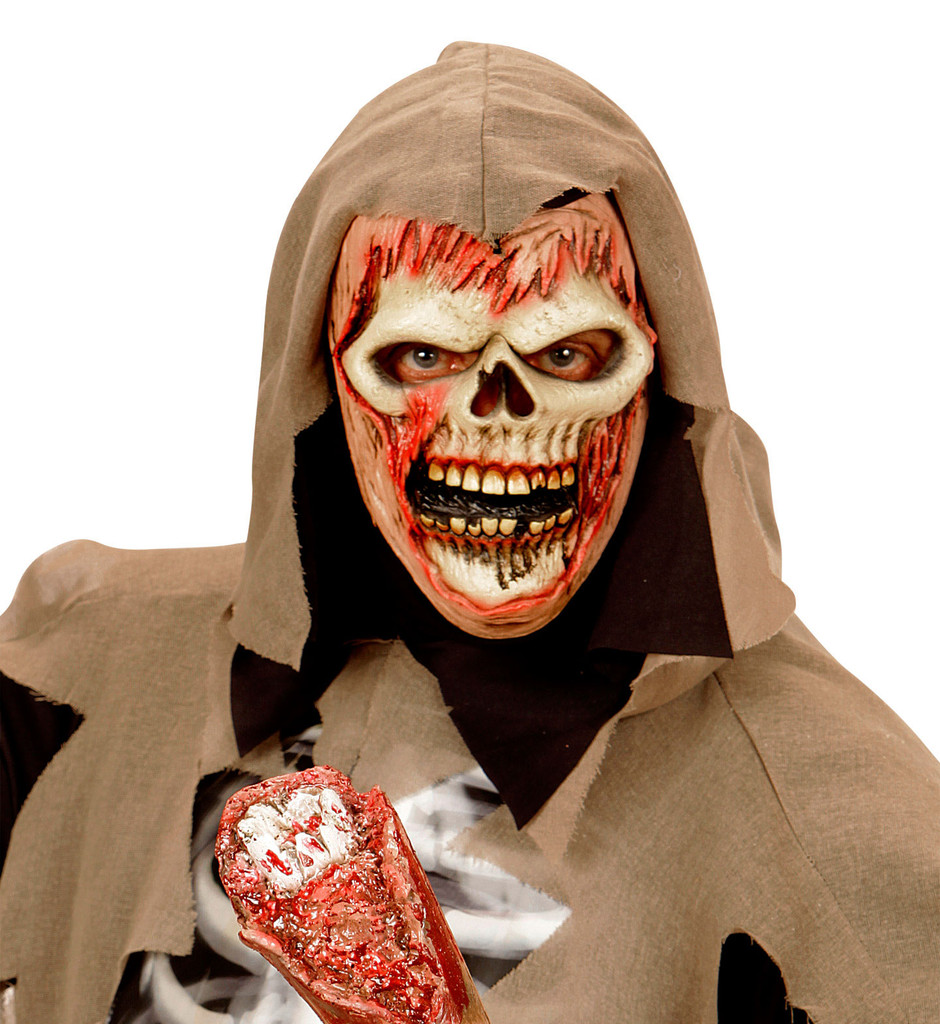 Bloedbad Zombie Magere Hein Kindermasker