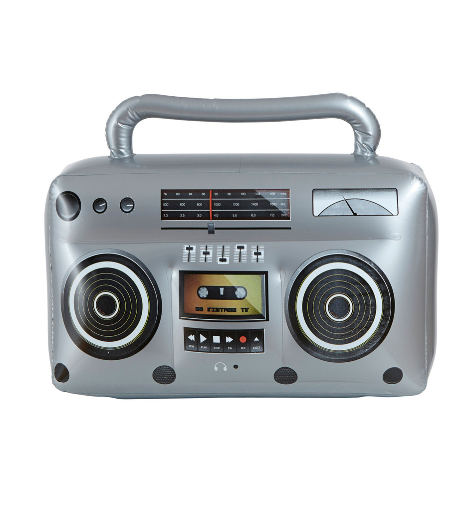 Ghettoblaster Opblaasbare Radio 50 Centimeter