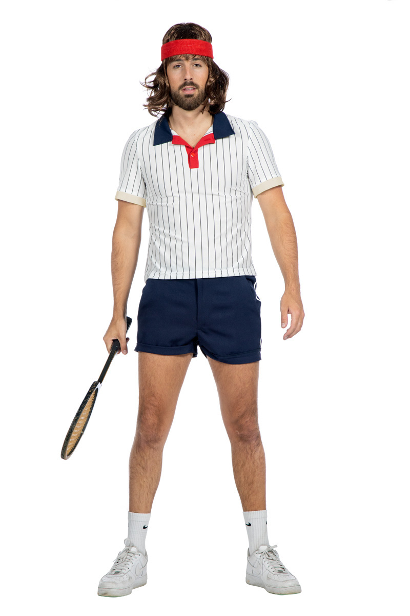 Vintage Sports Tennis Man Kostuum