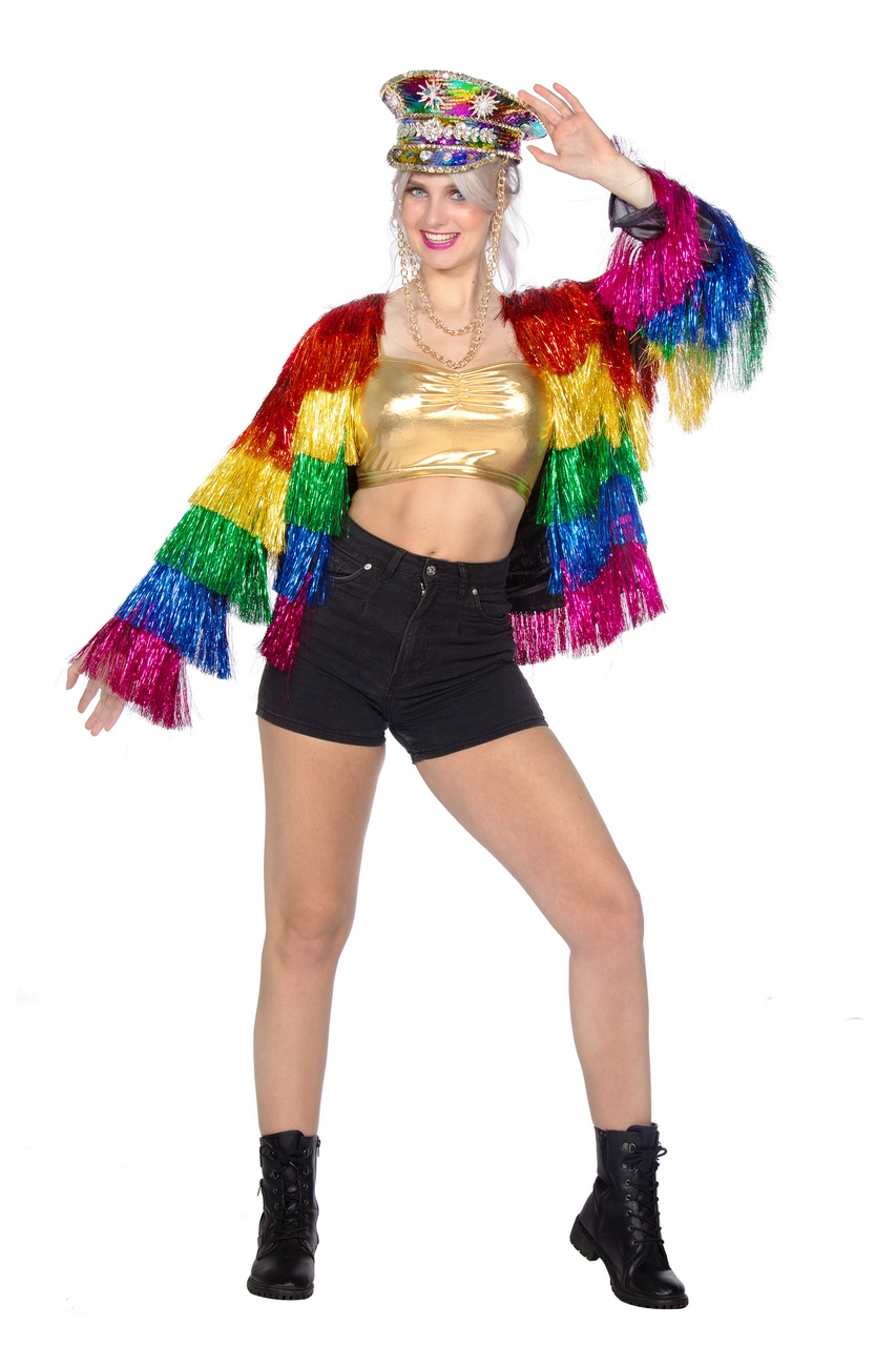 Festival Shake It Off Rainbow Jas Vrouw