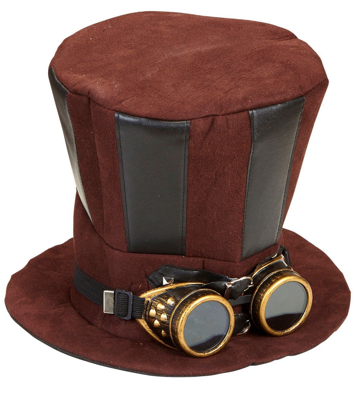 Hoge Hoed Steampunk Met Stofbril Mechanica