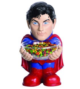 Superman Figuur Met Snoepschaal