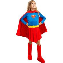 Jonge Superheldin Supergirl Kind Meisje Kostuum