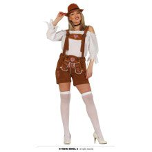 Korte Sexy Lederhosen Lotte Vrouw