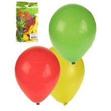 Latex Ballonnen Rood Geel Groen 20cm 50 Stuks