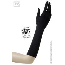 Handschoenen Lycra 37 Centimeter Zwart