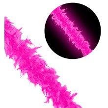 New York City Boa 180 Centimeter Neon Roze